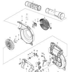 Makita DUB363PG2V spare parts