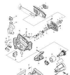 Makita DUC122 spare parts