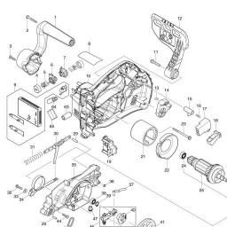 Makita DUC302 spare parts