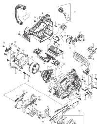 Makita DUC306 spare parts