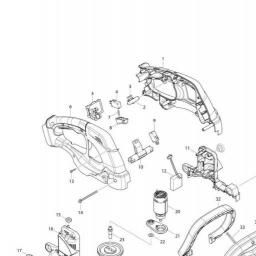 Makita DUH481 spare parts