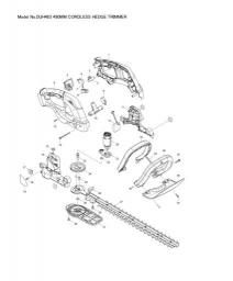 Makita DUH483 spare parts