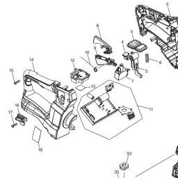 Makita DUH502 spare parts