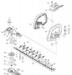 Makita DUH502RT spare parts