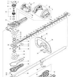Makita DUN600LRTE spare parts