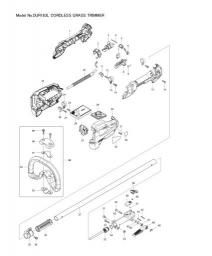 Makita DUR183L spare parts