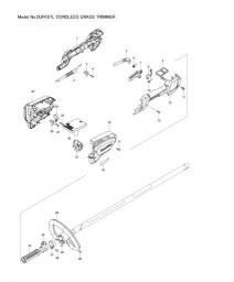 Makita DUR187L spare parts