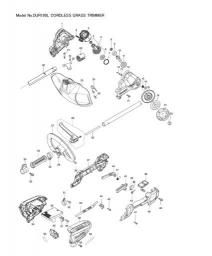 Makita DUR190L spare parts
