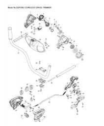 Makita DUR190U spare parts