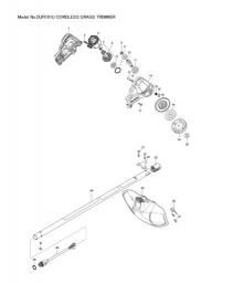 Makita DUR191U spare parts