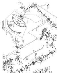 Makita DUR369L spare parts