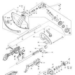 Makita DUR369LPG2 spare parts