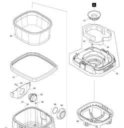 Makita DVC156LZX1 spare parts