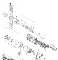 Makita DWR180 spare parts