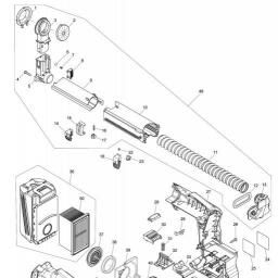 Makita DX03 spare parts