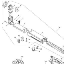 Makita DX09 spare parts