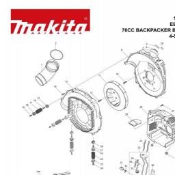Makita EB7650TH spare parts