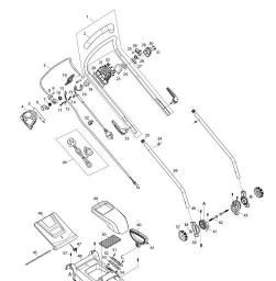Makita ELM3720 spare parts