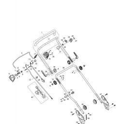 Makita ELM4121X spare parts