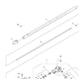 Makita EM408MP spare parts