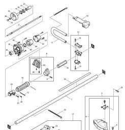 Makita EM4341 spare parts