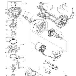 Makita GA008G spare parts