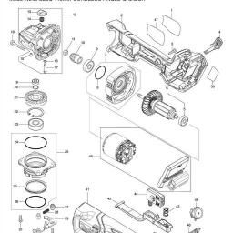 Makita GA028G spare parts