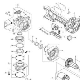 Makita GA044G spare parts