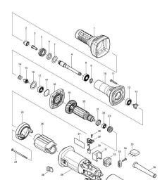Makita GD0601 spare parts