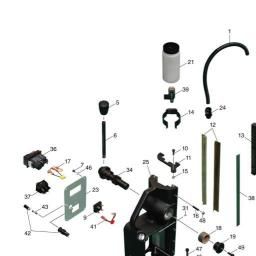Makita HB350 spare parts