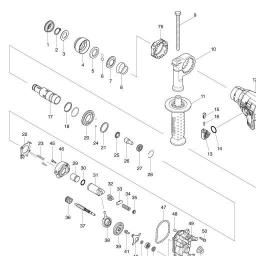 Makita HP332D spare parts