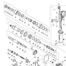 Makita HR002G spare parts