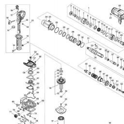 Makita HR009G spare parts
