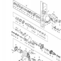 Makita HR2450FT spare parts