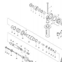 Makita HR262D spare parts