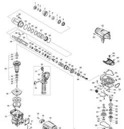 Makita HR3001CJ spare parts