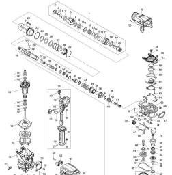 Makita HR3012FCJ spare parts