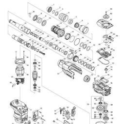 Makita HR4003C spare parts