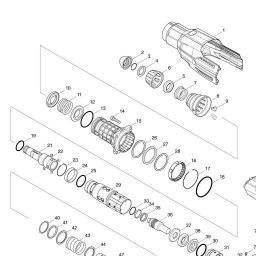 Makita HR5212C spare parts