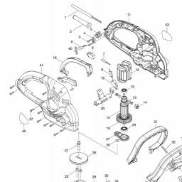 Makita HT43 spare parts
