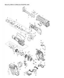 Makita JR001GD102 spare parts