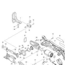 Makita JR105D spare parts
