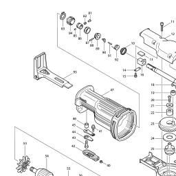 Makita JR3000VT spare parts