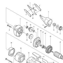 Makita JS1300 spare parts