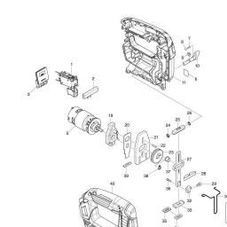 Makita JV101D spare parts