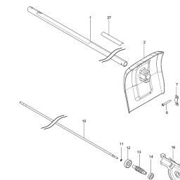 Makita KR401MP spare parts