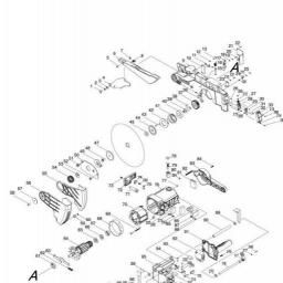 Makita LH1201FL spare parts