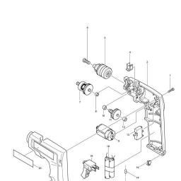 Makita M001W spare parts