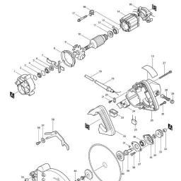 Makita M242 spare parts
