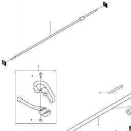 Makita MH2556 spare parts